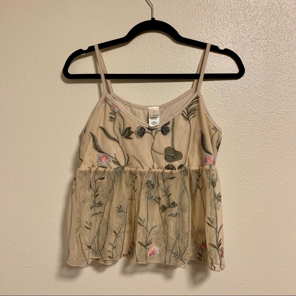 Sheer fairy top 🤍🤍